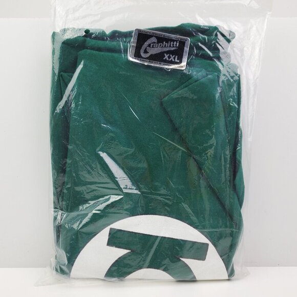 DC Comics Vintage T-Shirt Green Lantern Graphitti 1990s XXL NOS Sealed - Picture 3 of 8
